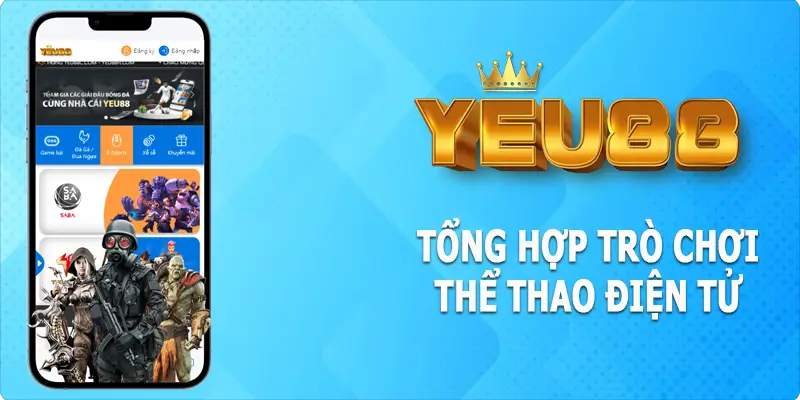 Tổng hợp những game được yêu thích trong Esports Yeu88