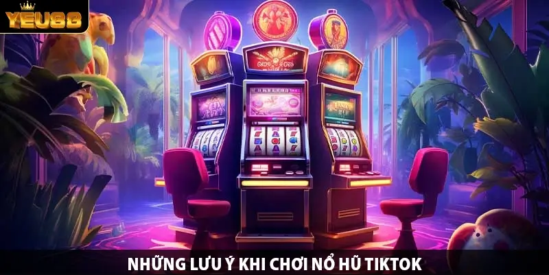 Những lưu ý khi chơi Nổ Hũ Tiktok